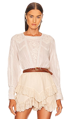 Product image of Free People Lucky Me Lace Top. Click to view full details