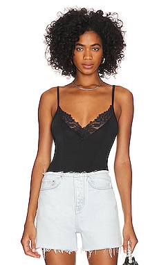 Indah Palmer Lace Camisole in Black