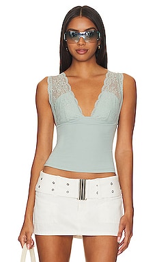 x Intimately FP Power Play Cami In Blue SurfFree People$58