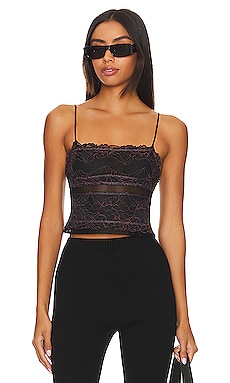 x Intimately FP Double Date Cami In Black ComboFree People$48