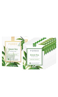 Product image of FOREO FOREO UFO Mask 6 Pack in Green Tea. Click to view full details