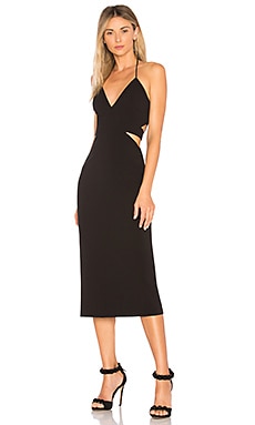 FAME AND PARTNERS The Sherman Dress in Black | REVOLVE