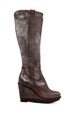 frye boots wedge