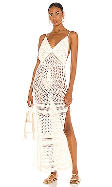 Flook The Label Rylee Dress in Ivory | REVOLVE