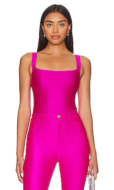 Good American SCUBA MODERN TANK BODYSUIT - Top - neonpink/neon pink 