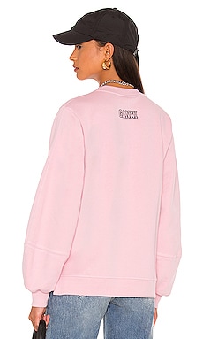 Puff Sleeve Sweatshirt Ganni $165 