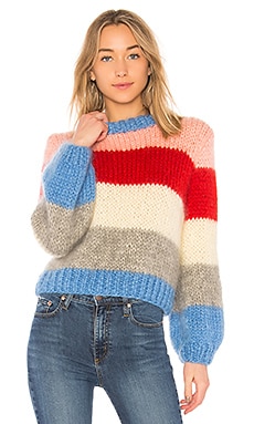 hoste paritet lunken Ganni The Julliard Mohair Sweater in Block Color | REVOLVE