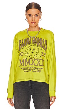 T-SHIRTS MANCHES LONGUES OVERSIZED GRAPHIC Ganni