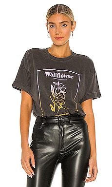 

Футболка с рисунком wall flower - Girl Dangerous, Черный, Короткий рукав