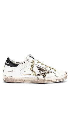 Golden Goose X REVOLVE Superstar Sneaker in White, Army Green, & Black ...