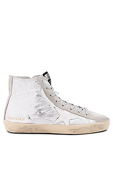 Golden goose wrinkled on sale silver