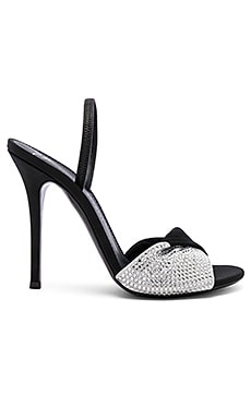

Слингбэк alien - Giuseppe Zanotti, Черный, Открытый носок