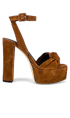 На платформе knot - Giuseppe Zanotti Открытый носок фото
