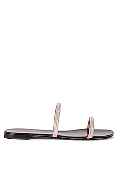 

Слайды jewel - Giuseppe Zanotti, Металлический золотой, Шлёпанцы