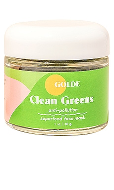 Clean Greens Superfood Face Mask GOLDE $34 