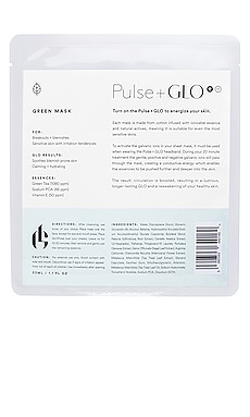 Product image of Pulse+GLO by Georgia Louise Pulse+GLO by Georgia Louise Pulse+GLO Green Mask 10 Pack. Click to view full details