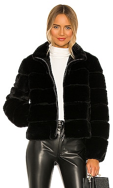 Generation Love Jodi Faux Fur Jacket in Black | REVOLVE