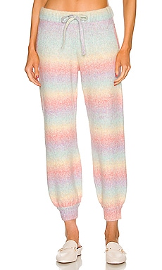 Sandra Rainbow Knit Jogger Generation Love $76 