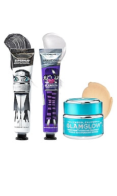 фото Набор для ухода за кожей mask essentials - glamglow