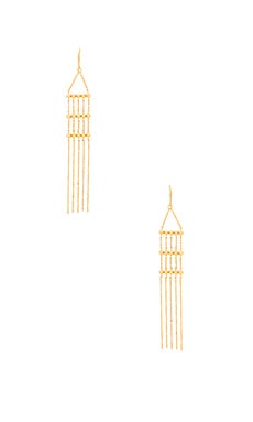 Product image of gorjana Gold Rush Drop Earring. Click to view full details