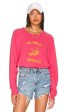 College Sweatshirt with Hornet The Great $185 