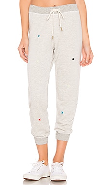 The Great The Cropped Sweatpant in Heather Grey