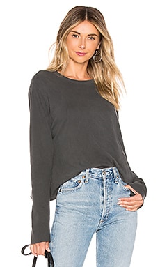 The Long Sleeve Crop Tee The Great $115 
