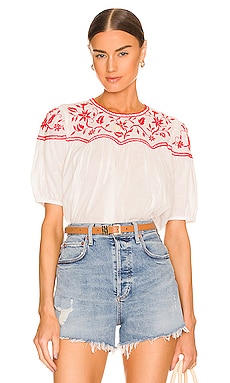 Ulla johnson discount laurenza top