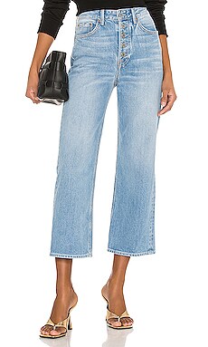 

Джинсы bobbi - GRLFRND, Синий, Укороченные