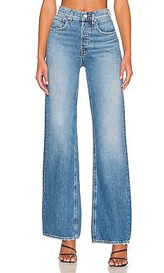 Melanie High Rise Boot Cut in Blue. Revolve Women Clothing Jeans High Waisted Jeans 