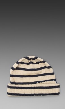 BEANIE HAT IN BISQUE BEIGE WOOL AND RABBIT FUR 342035