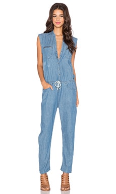 G-Star Midge Jumpsuit in Light Aged Destroyed | REVOLVE