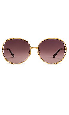 

Солнцезащитные очки round - Gucci, Коричневый, Солнцезащитные очки