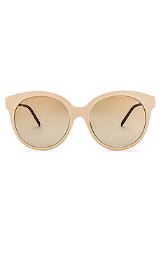 

Солнцезащитные очки cat eye bamboo - Gucci, Кремовый, Солнцезащитные очки
