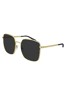 Солнцезащитные очки metal logo square - Gucci Солнцезащитные очки metal logo square - Gucci