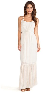 Alice + Olivia Valli Cut Out Cami Dress in Off White