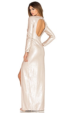 Halston heritage 2024 long sleeve dress