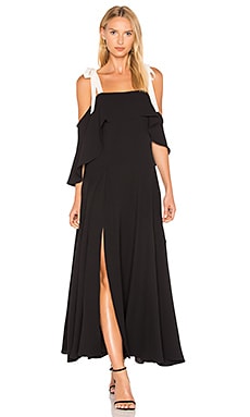 Halston heritage cold deals shoulder dress