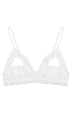 Hanky Panky Princess Lace Open Bralette in Ivory | REVOLVE