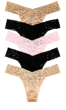 

Танга 5 pack - Hanky Panky, Черный, Трусики