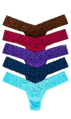 Hanky Panky 5 Low Rise Thongs in Multi | REVOLVE