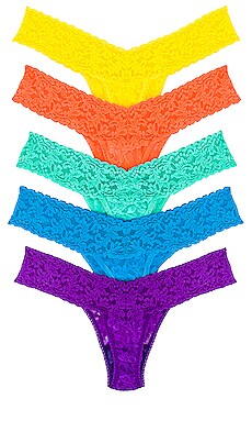 5 Low Rise Thong Pack Hanky Panky