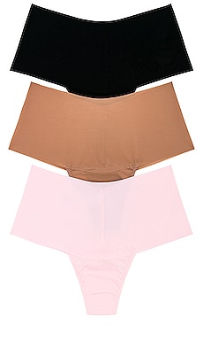 Stretch Cotton Thong Rich Taupe Calvin Klein Underwear - Women