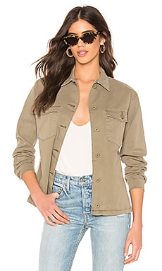 

Куртка vintage military - MONROW, Оливковый, Милитари