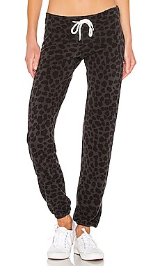 Monrow best sale leopard sweatpants