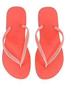 

Вьетнамки slim - Havaianas, Оранжевый, Вьетнамки
