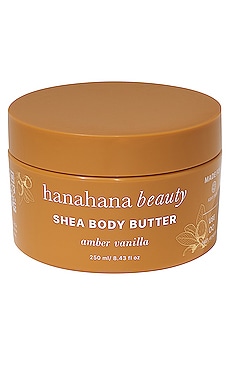 Amber Vanilla Shea Body Butter Hanahana Beauty