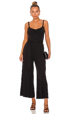 Bobi Halter Jumpsuit in Black