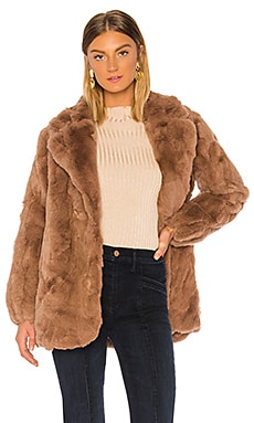 Revolve on sale fur coat