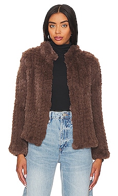 Aria Faux Fur JacketHEARTLOOM$169